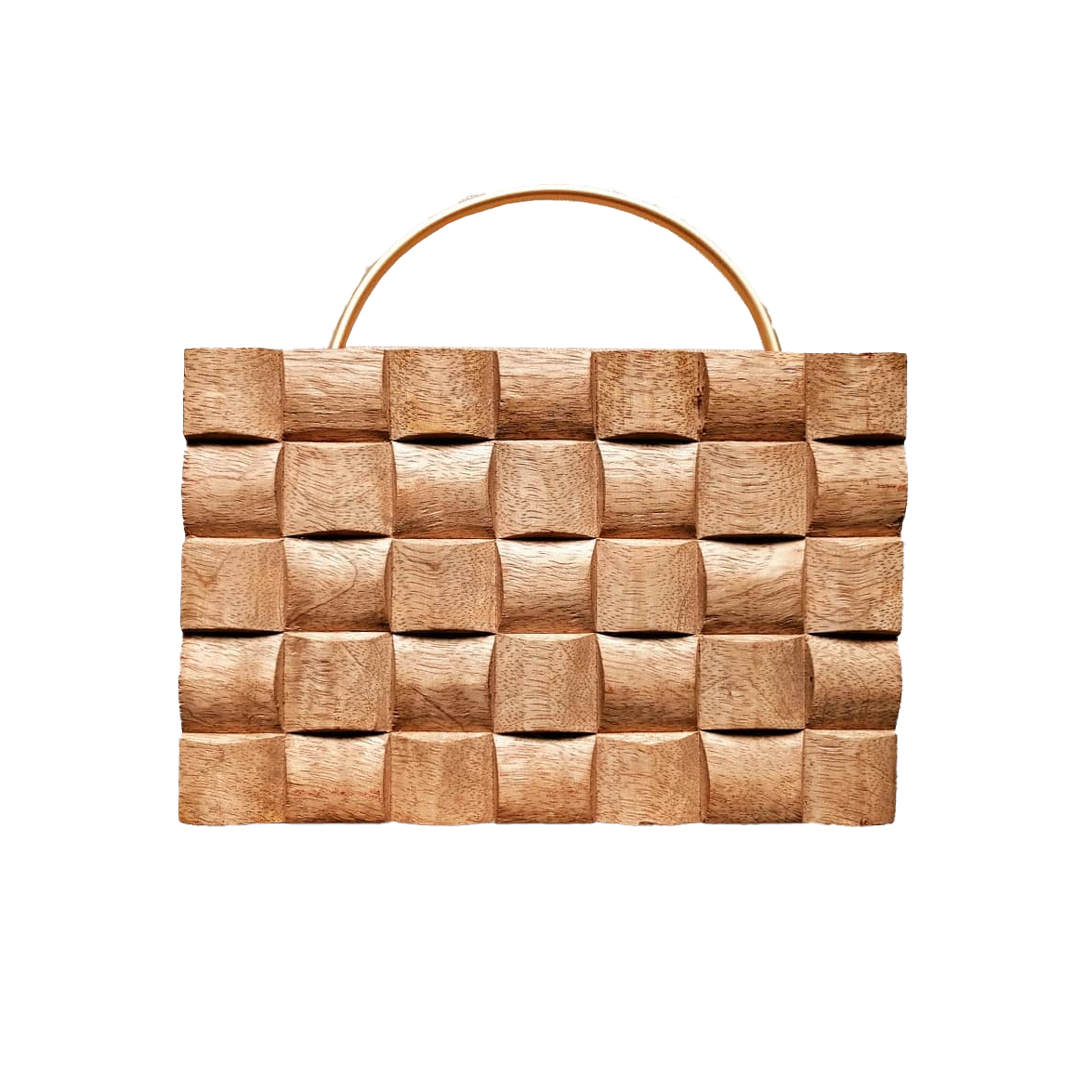 Wooden Clutch handbag for women