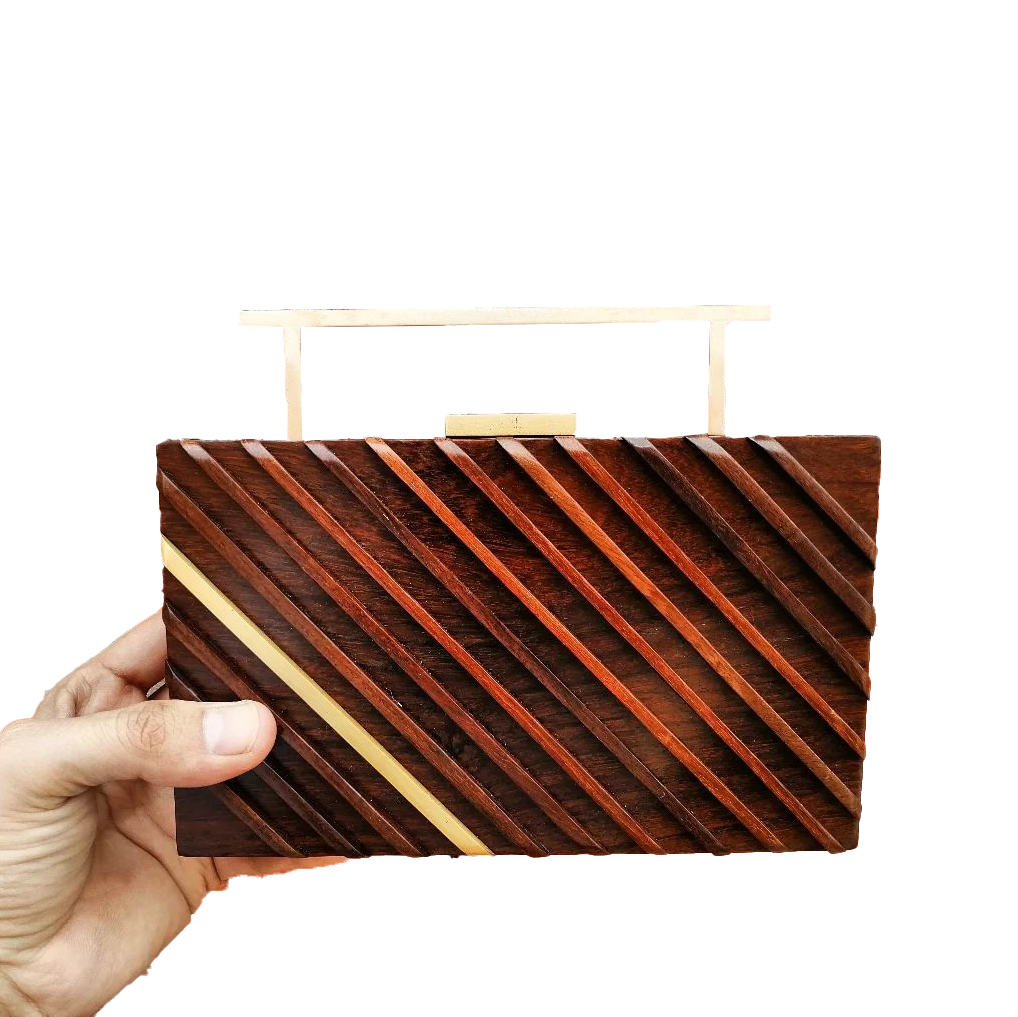 Buy Wooden Clutches Purse Online for women