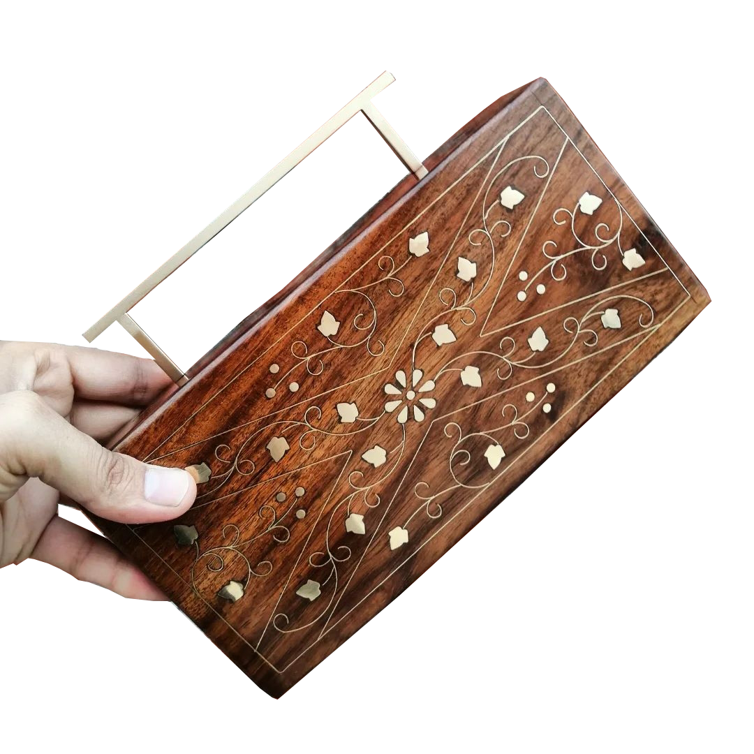Shop Kaira Wood ladies purse