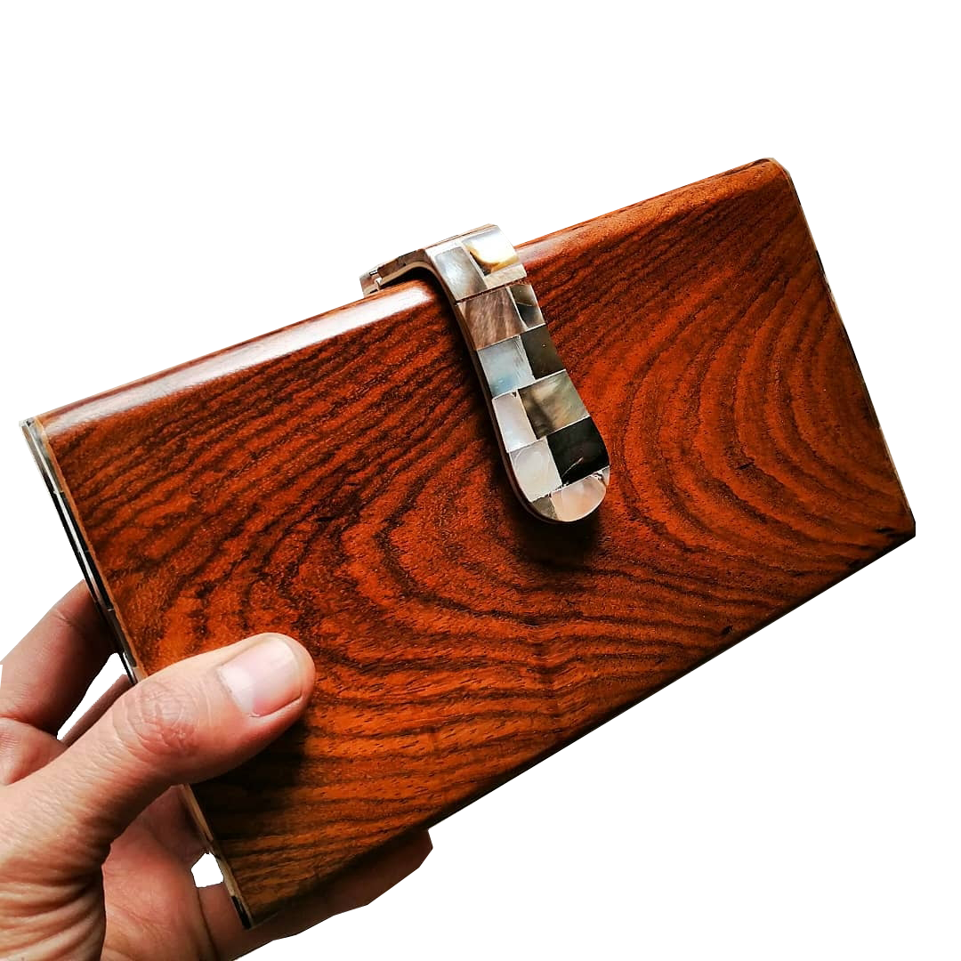 Wooden Wallet for Women