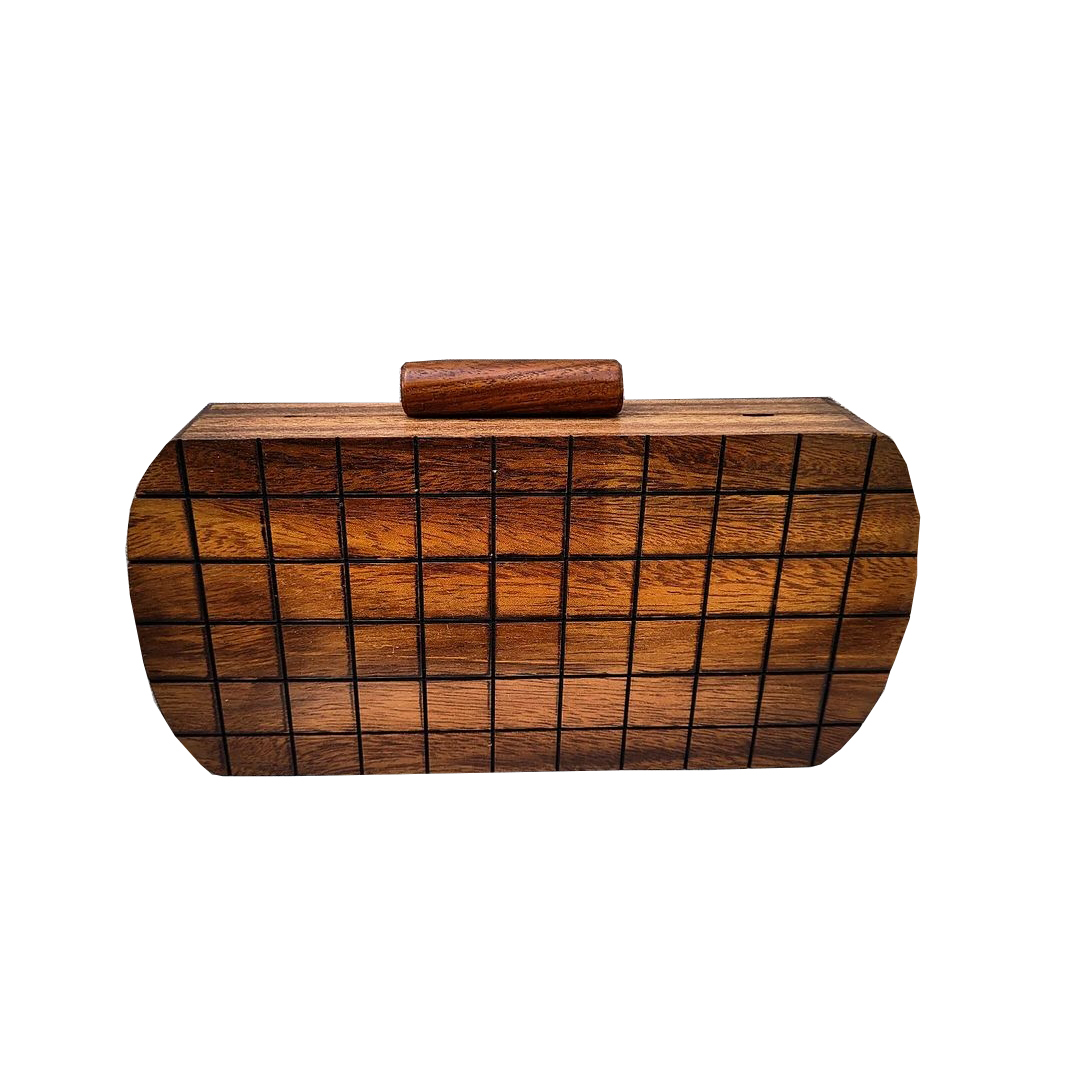 Buy Adya Wood Handbag