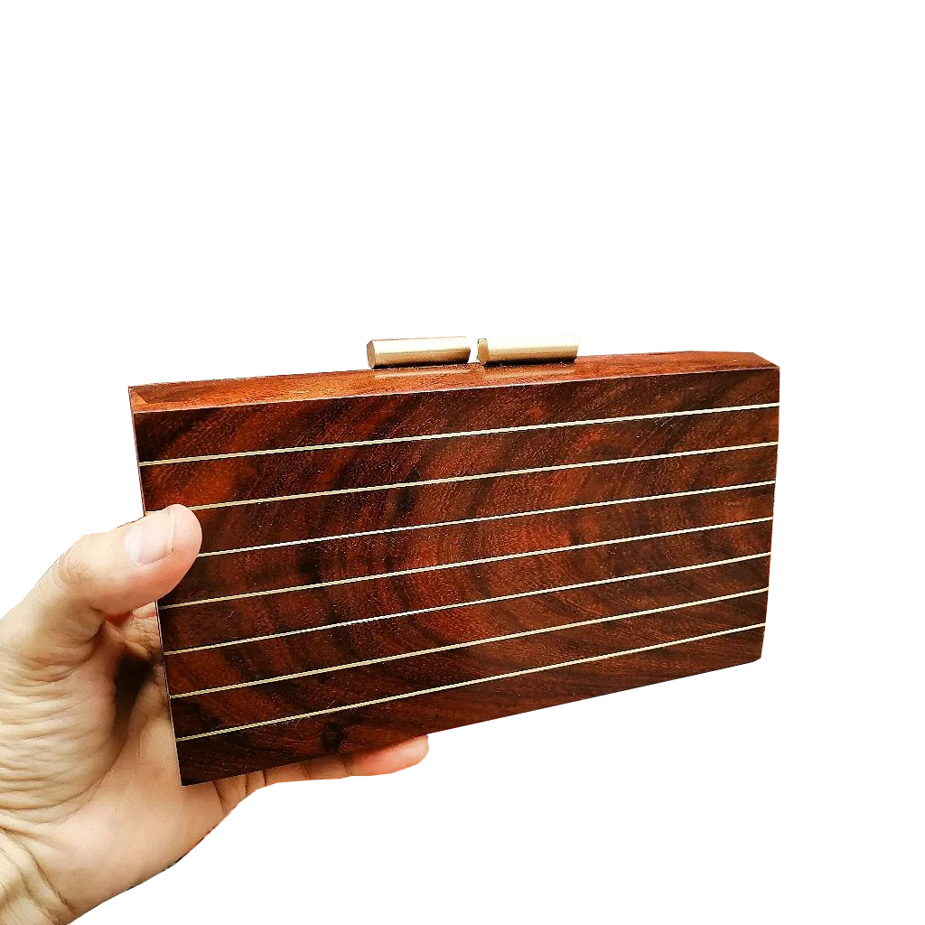 Shop Kavya Wooden Handbag