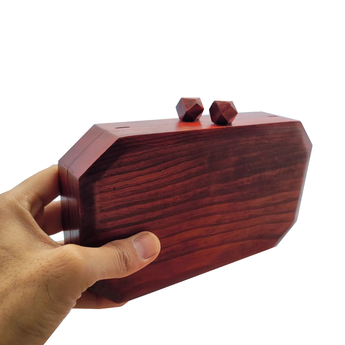 Leela Wood Handbag