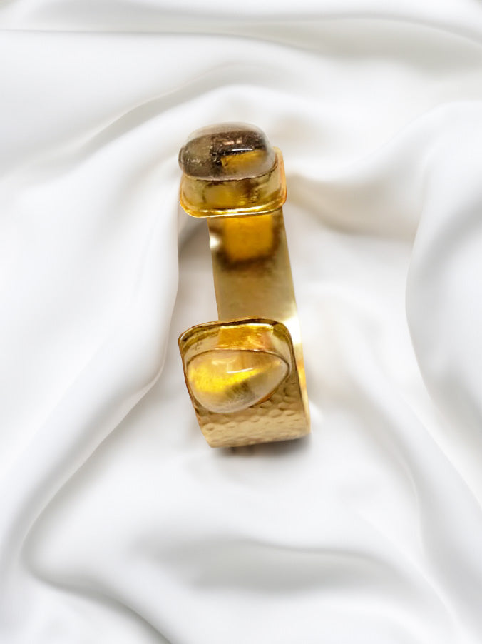Ice Stone Bangle Bracelet