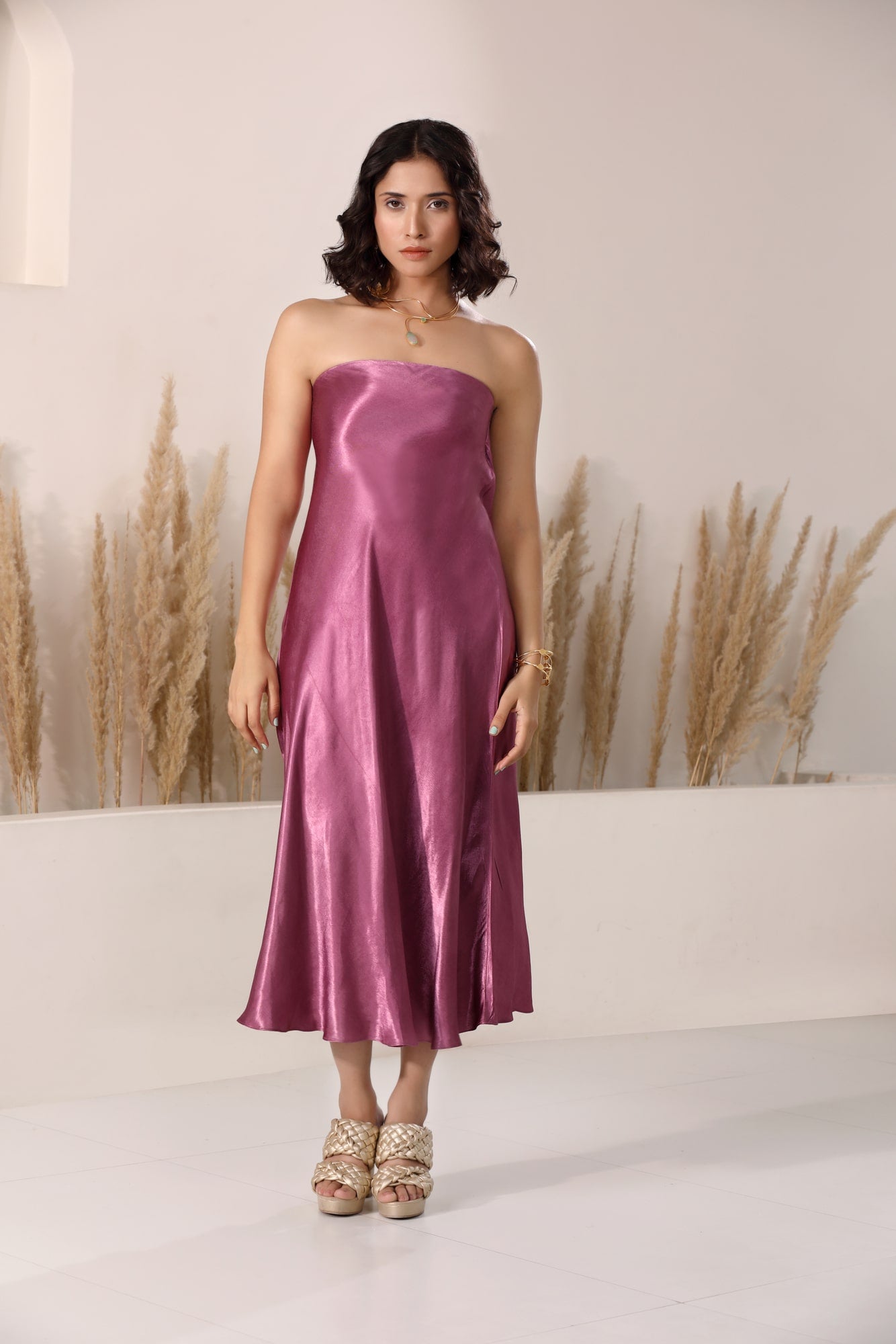 Backless Midi Dress