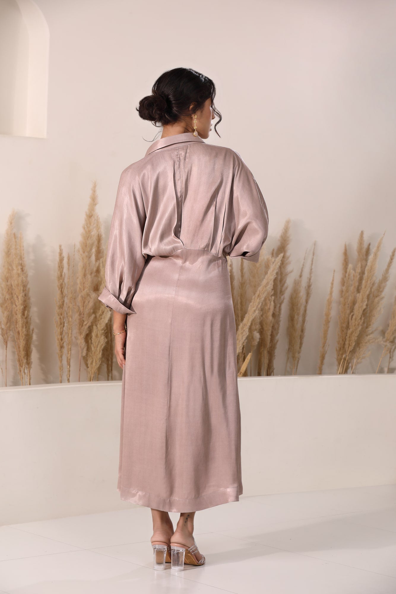Ladies Pleated Dresses for women
