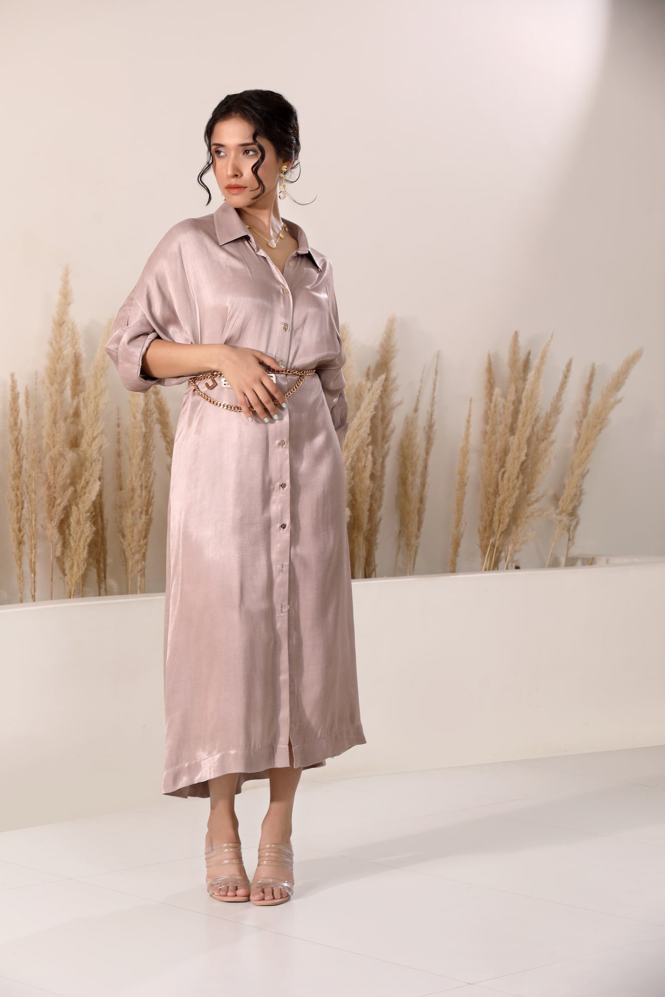 Ladies Pleated Dresses for women