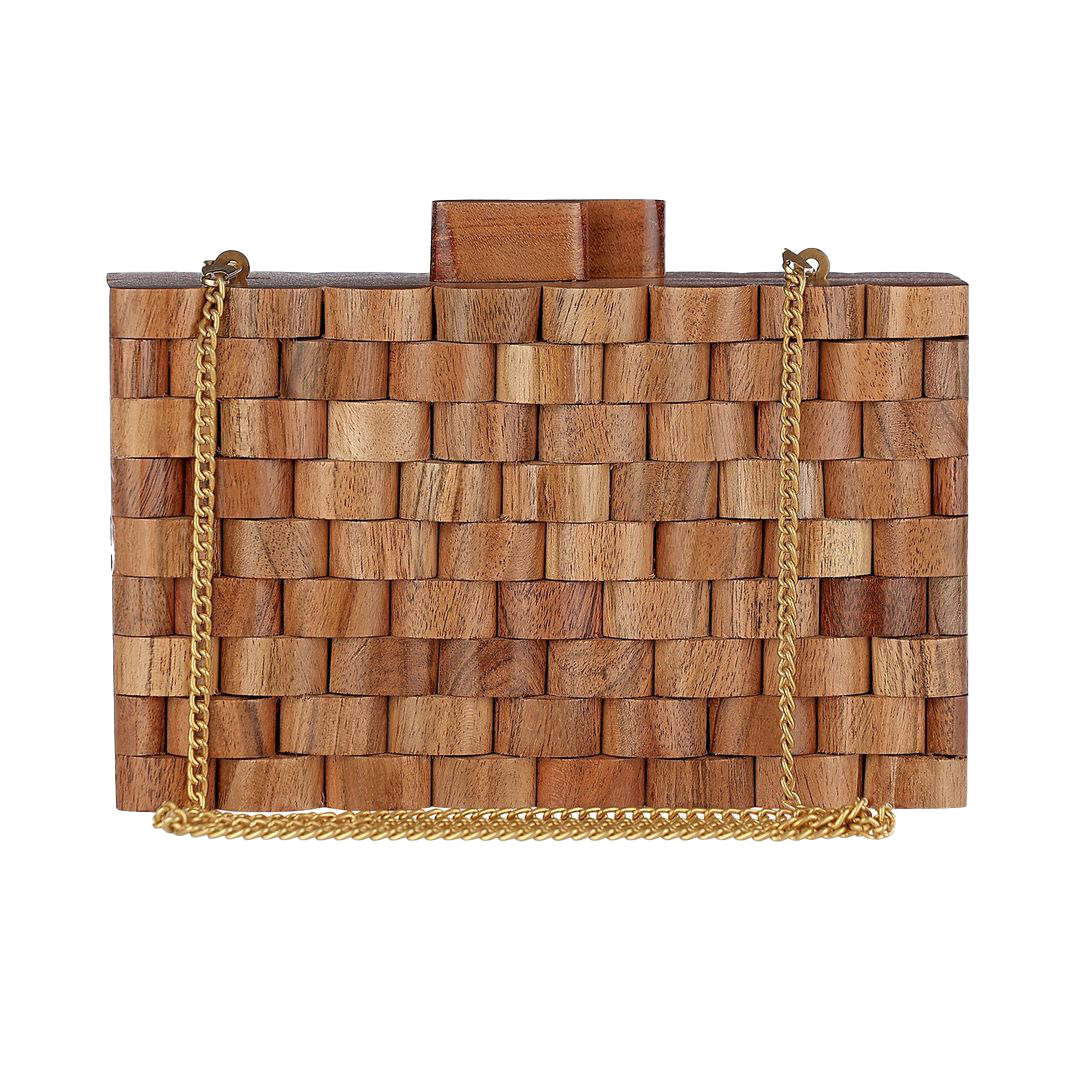Buy Wooden Handbag