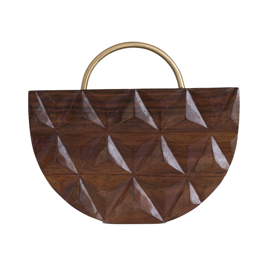 Wooden Evening Bag for women