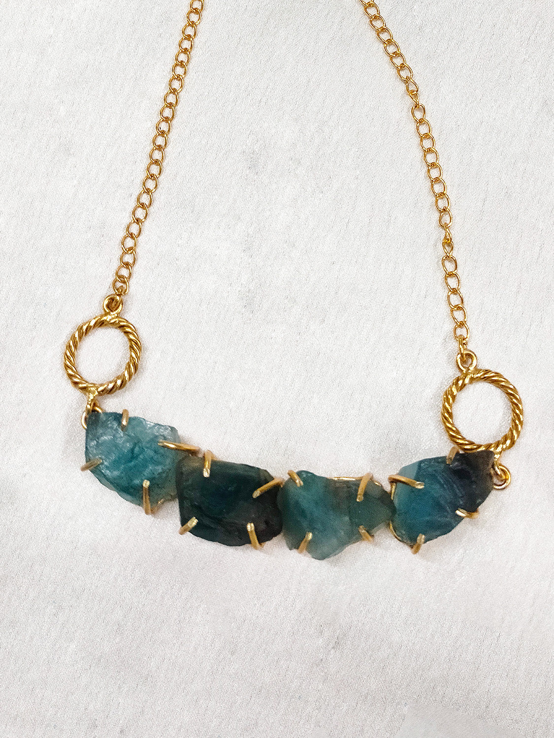 Stone-Studded Jewellery Set