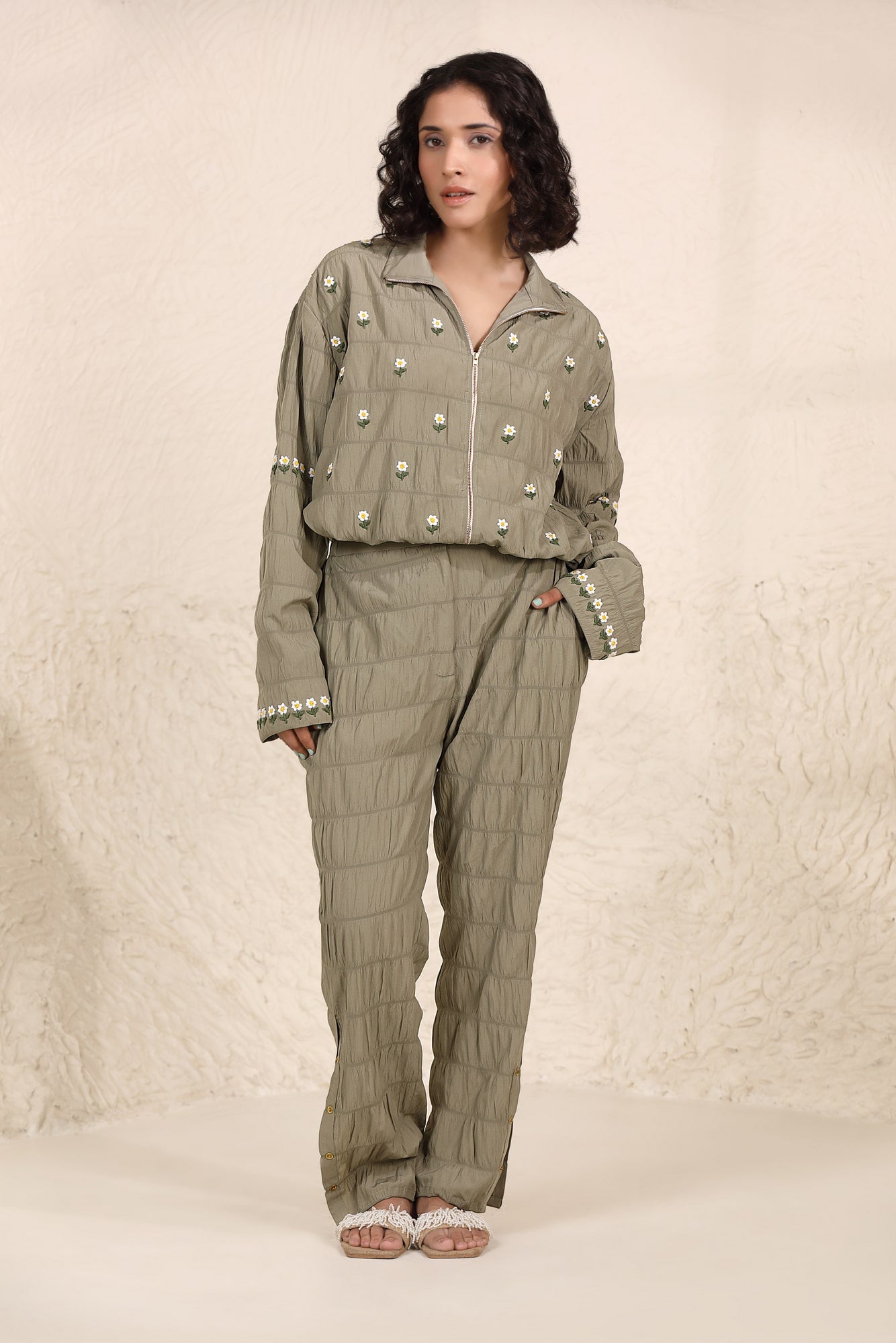 Textured Pants For Women
