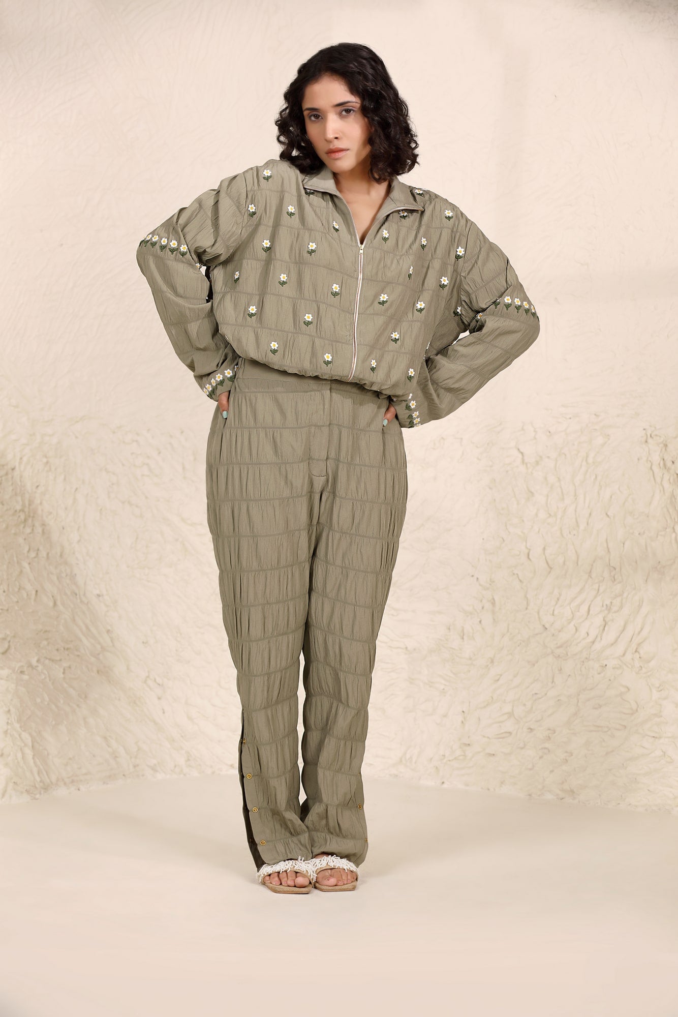 Textured Pants For Women