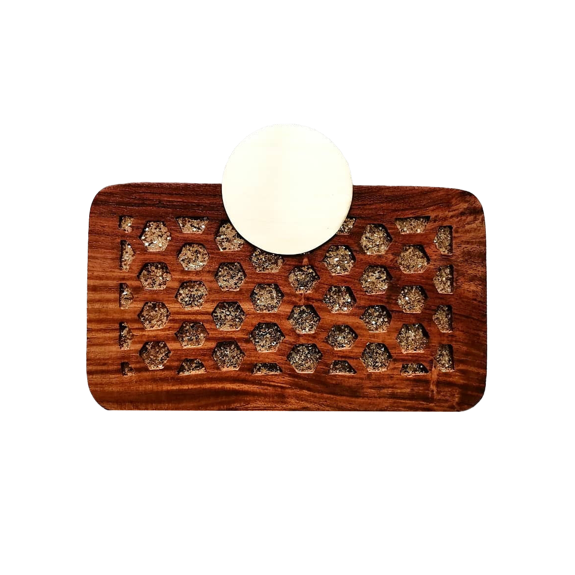 Buy Wooden Clutches Purse