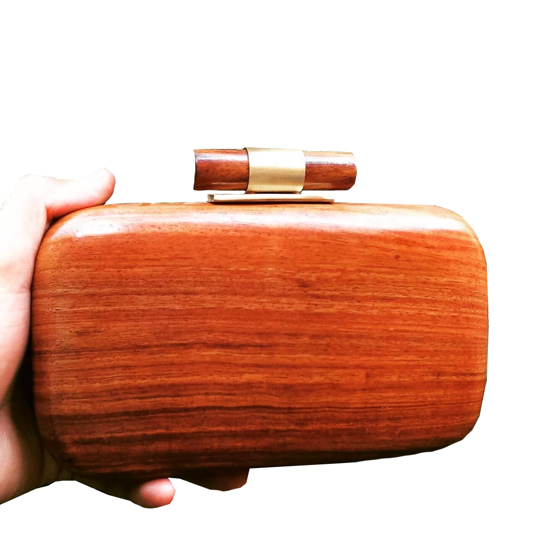 Uma Wood Handbag