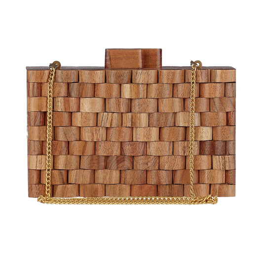 Buy Wooden Handbag