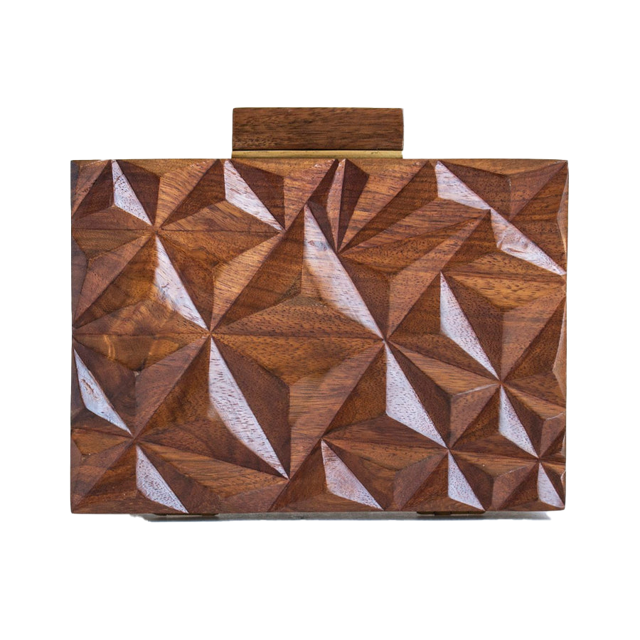 Buy Lux Wooden Handbag 
